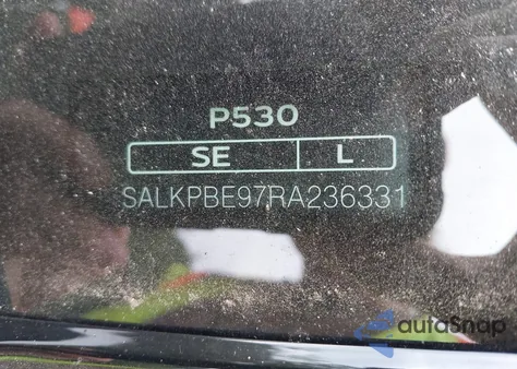 2024 Land Rover Range Rover P530 Se из США, поврежденный, VIN SALKPBE97RA236331